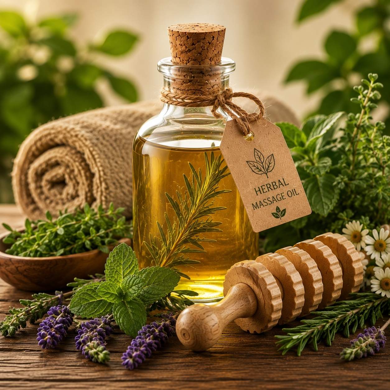 Massage Oils Pakistan category featuring premium herbal massage oils